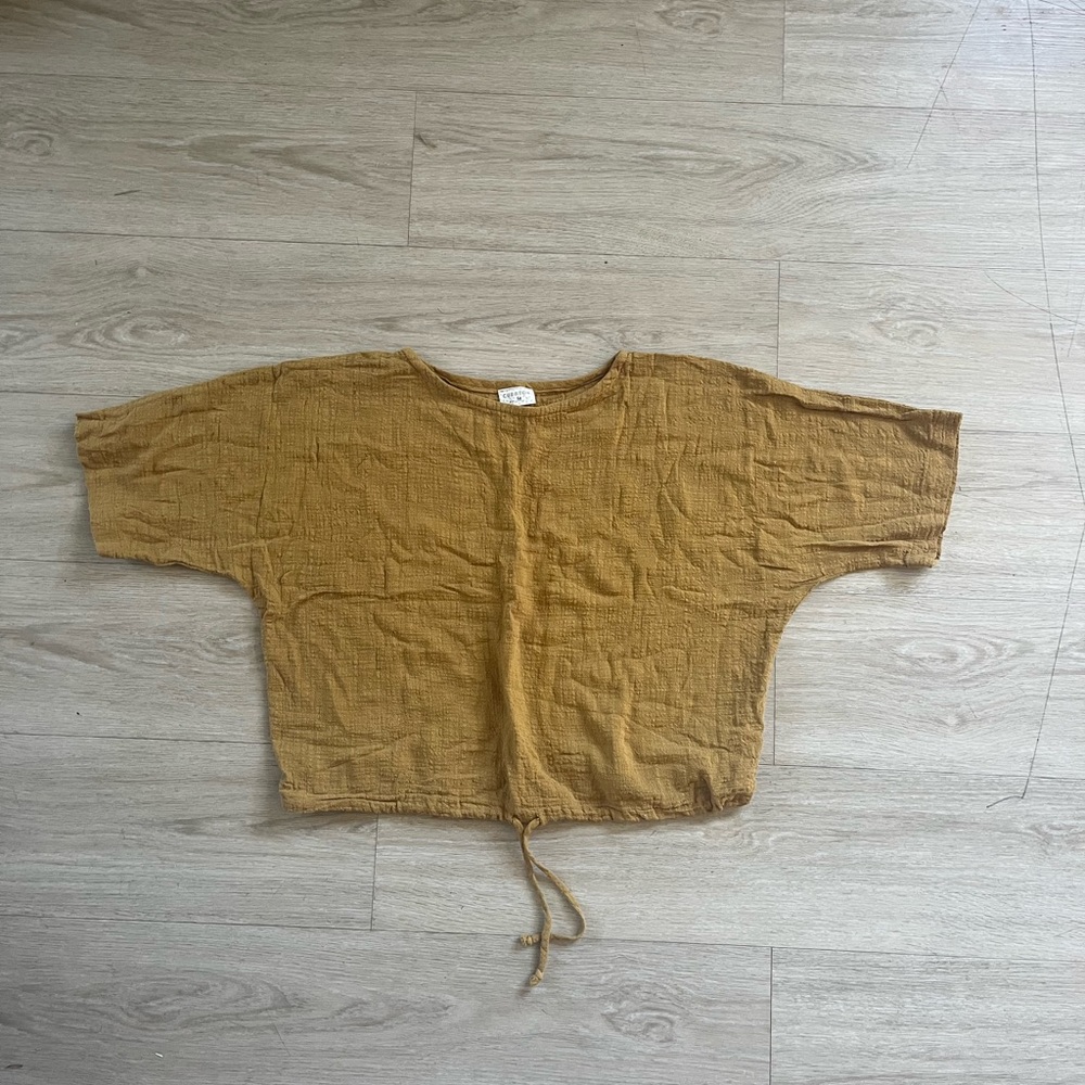 Curator cropped Ayana top